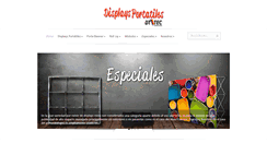 Desktop Screenshot of displaysportatiles.com